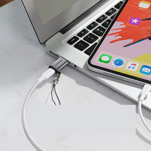Unleash the Power of Connectivity with the Female To Male Data Cable Fast Charging Adapter Port